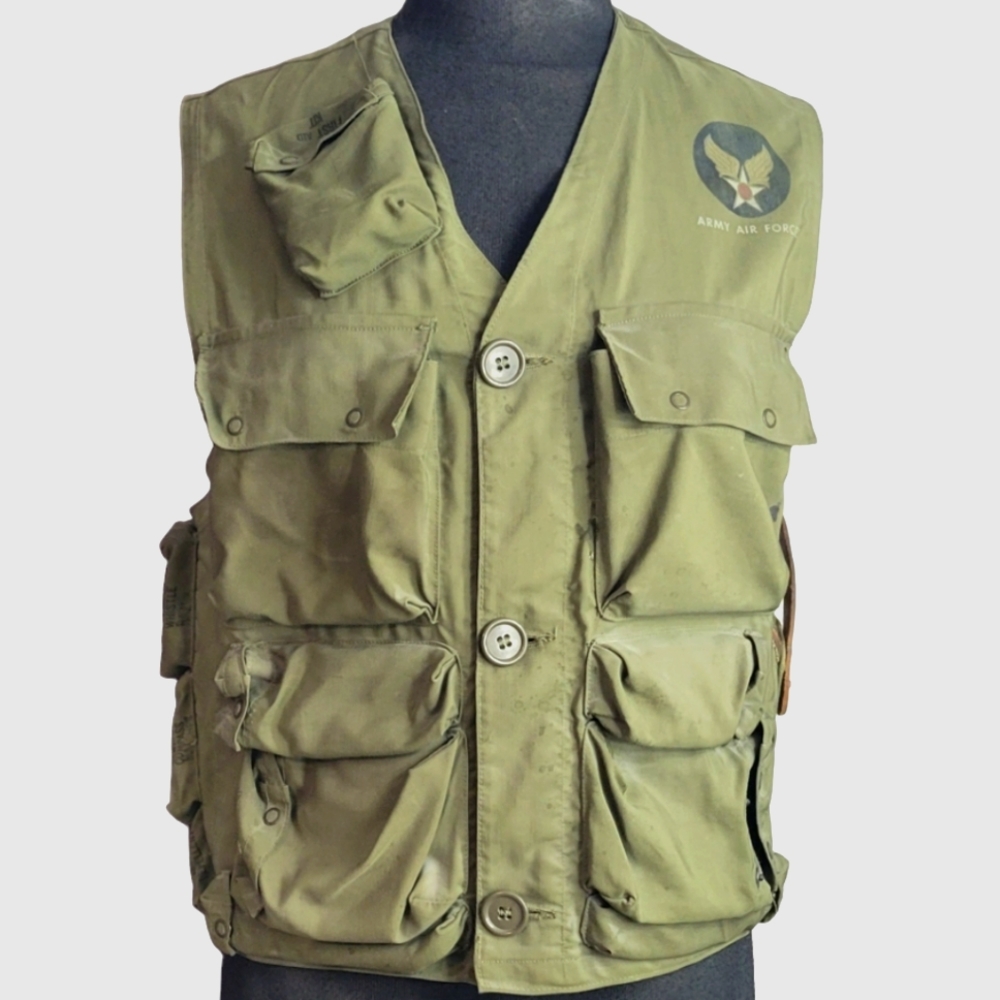 Vintage WWII US Army Air Force pilots/survival vest
